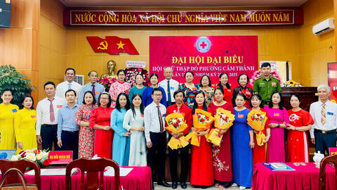 Đại hội Hội Chữ thập đỏ phường Cẩm Thành lần thứ I