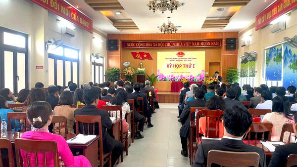 HĐND phường Cẩm Thành tổ chức thành công kỳ họp thứ nhất, nhiệm kỳ 2021 – 2026