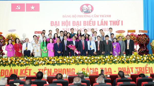 Đại hội đại biểu Đảng bộ phường Cẩm Thành lần thứ I, nhiệm kỳ 2025 – 2030