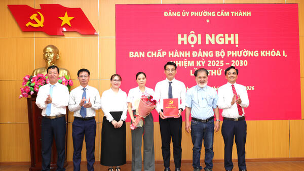 Hội nghị Ban Chấp hành Đảng bộ phường Cẩm Thành lần thứ 7