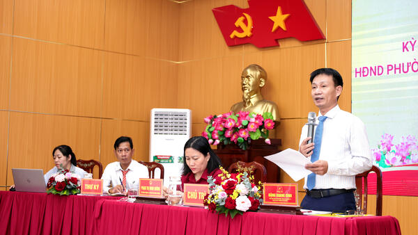 Kỳ họp lần thứ 5, kỳ họp Chuyên đề HĐND phường Cẩm Thành