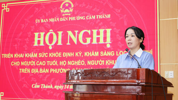Triển khai kế hoạch khám sức khỏe định kỳ, khám sàng lọc miễn phí cho người dân